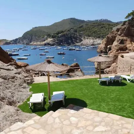 Capsasalbegur74 Terraza Sobre Mar Piscina Del Mar Apartment Begur
